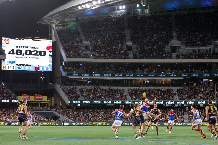 Demons charge to the top after nailing the ‘Adelaide double’; Strife for Pickett over high hit